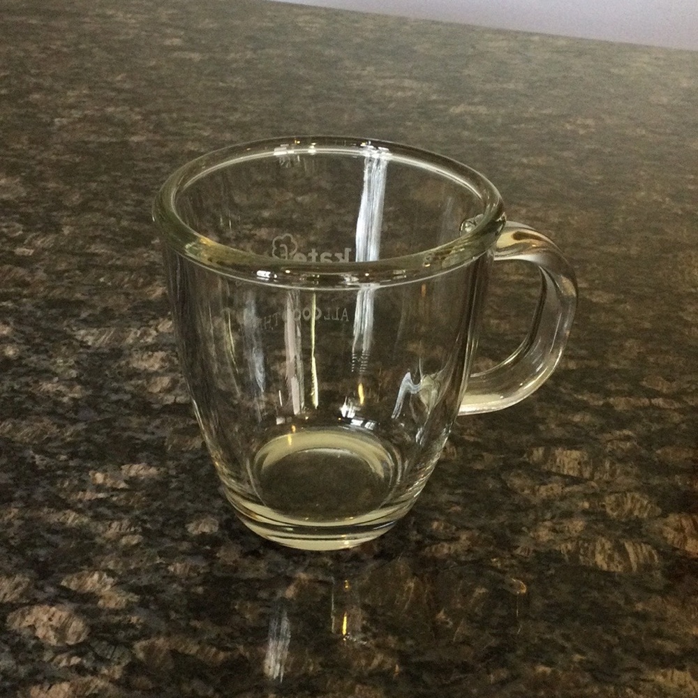 “All Good Things” Clear Mug - Picture 2 of 2